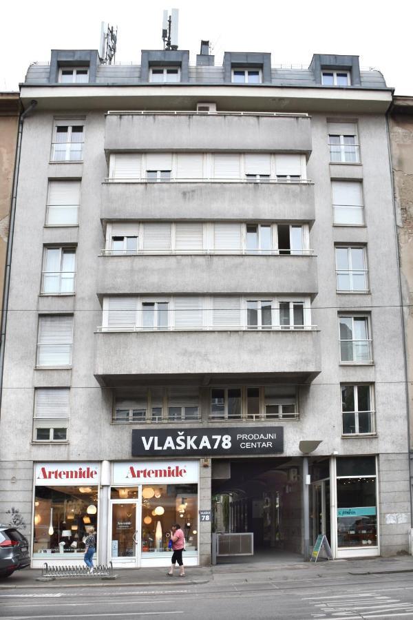 Apartman Vlaska 78 Zagreb Eksteriør billede